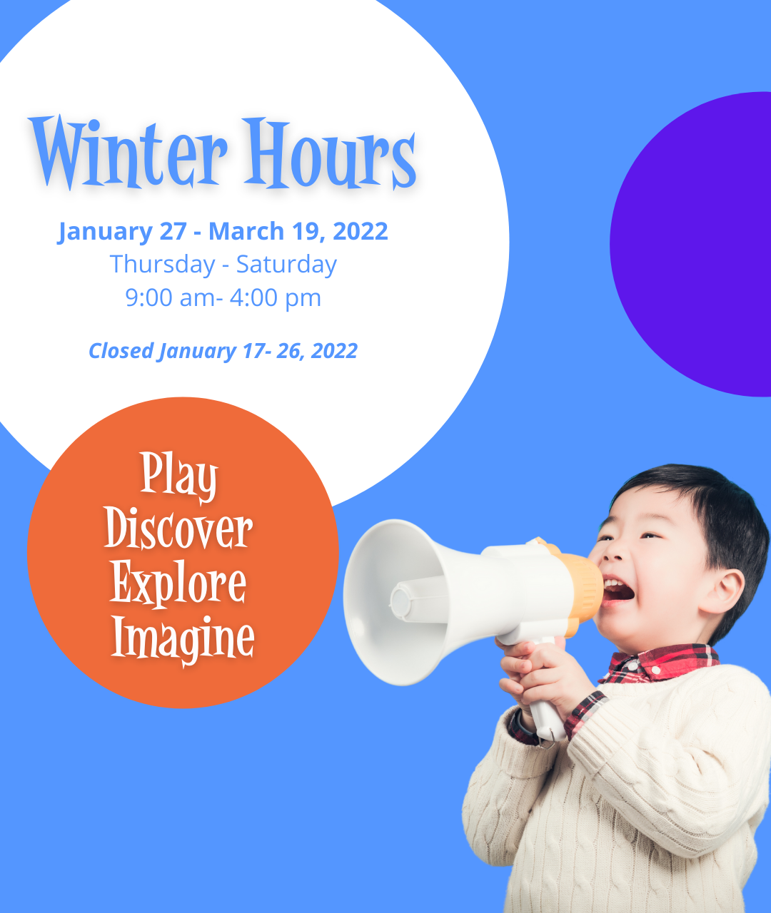 Winter Hours Announcement