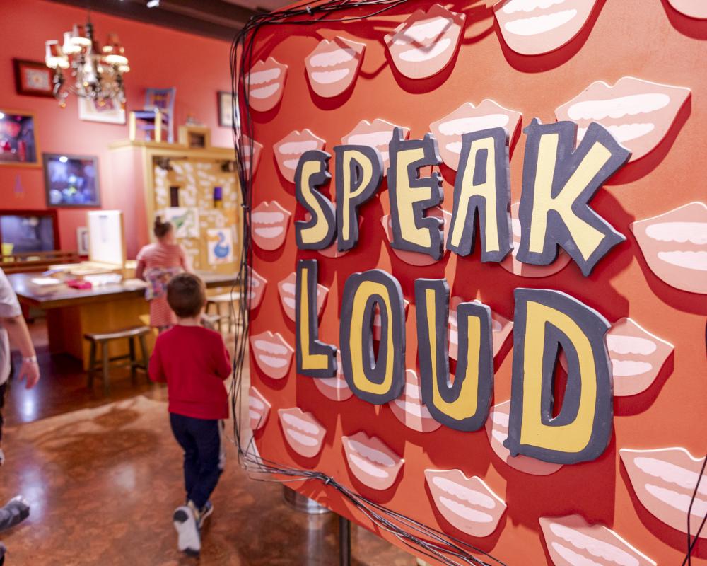 speak loud